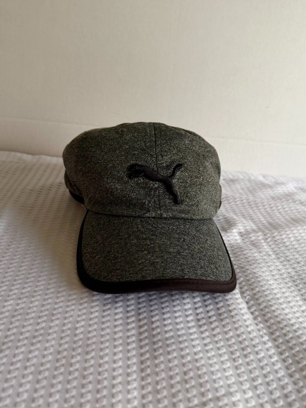 Puma Gray/Black ‘Everest Icon’Adjustable Baseball Hat